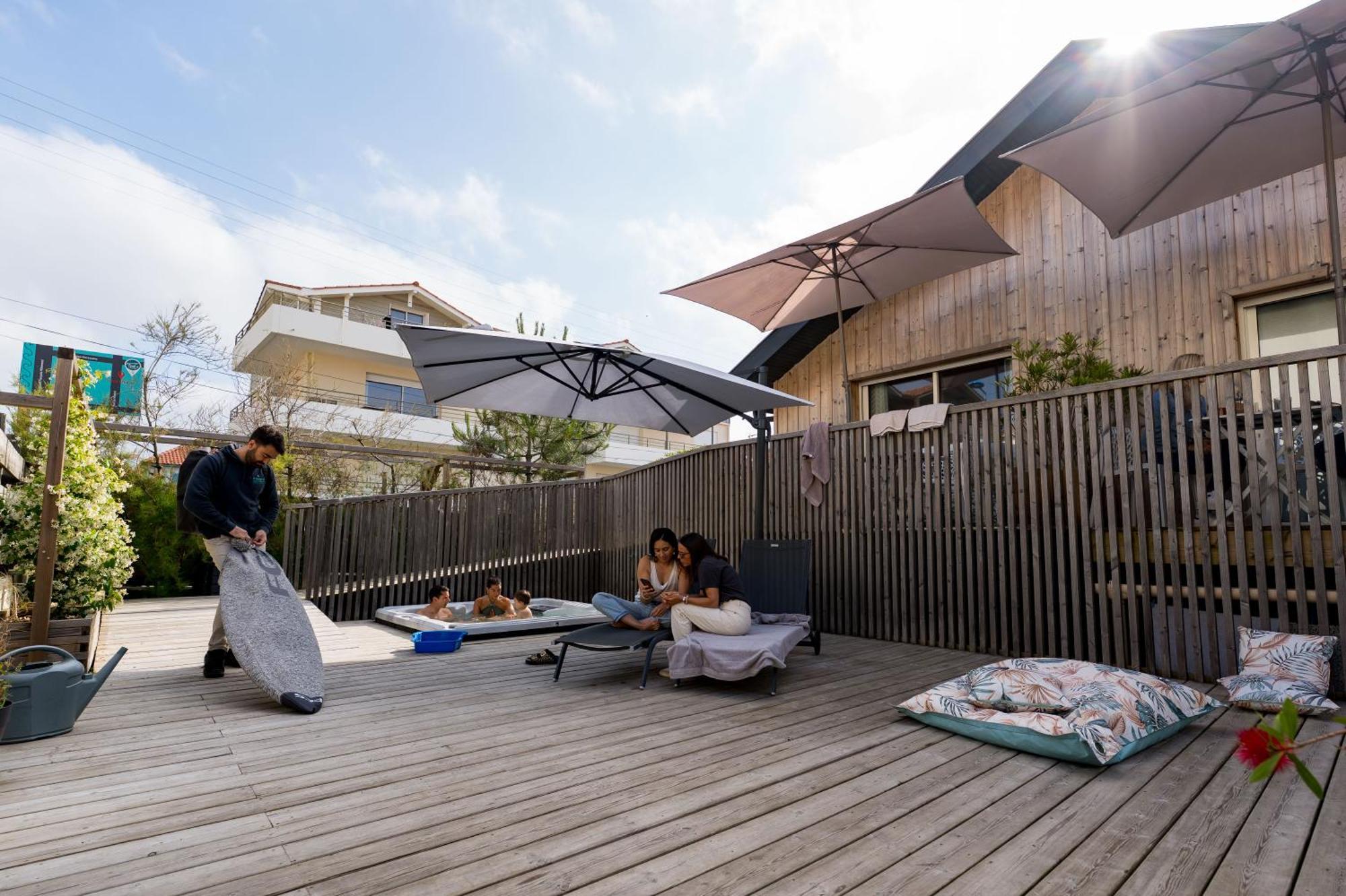 Bed and Breakfast Ted Surf House Capbreton Zewnętrze zdjęcie